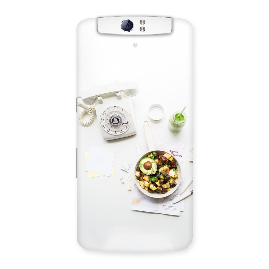 Morning Breakfast Back Case for Oppo N1