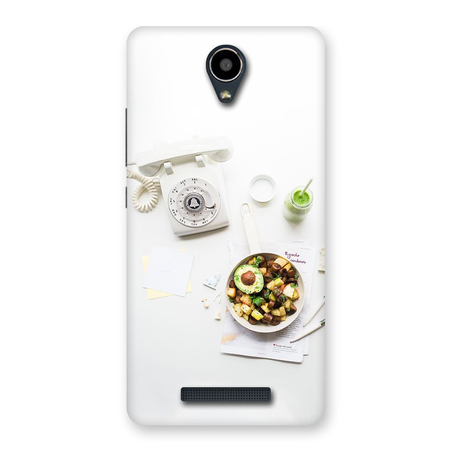 Morning Breakfast Back Case for Redmi Note 2