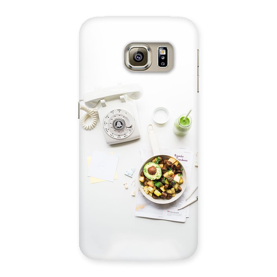 Morning Breakfast Back Case for Samsung Galaxy S6 Edge