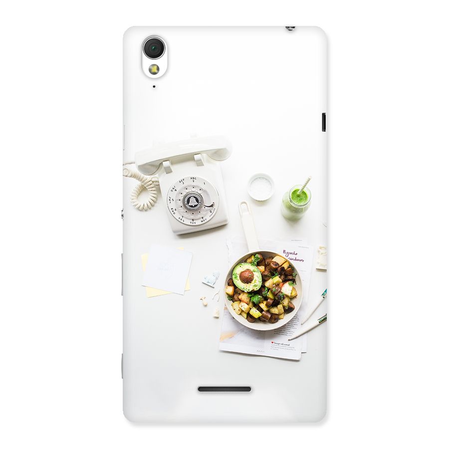 Morning Breakfast Back Case for Sony Xperia T3