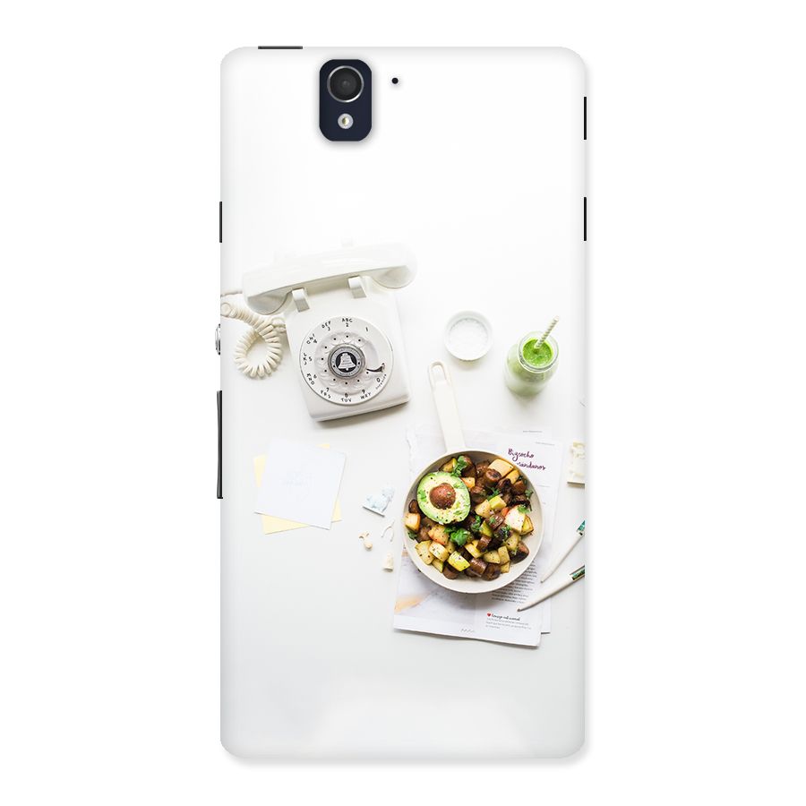 Morning Breakfast Back Case for Sony Xperia Z