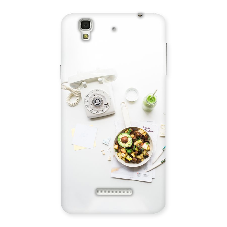 Morning Breakfast Back Case for YU Yureka Plus