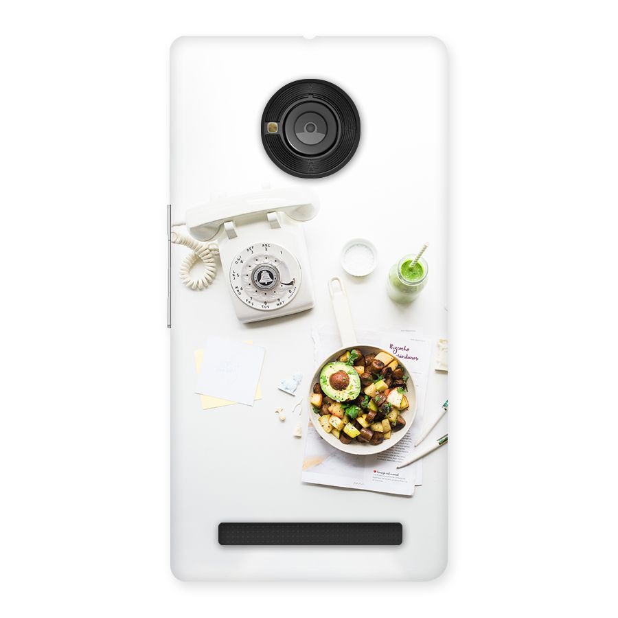 Morning Breakfast Back Case for Yu Yunique