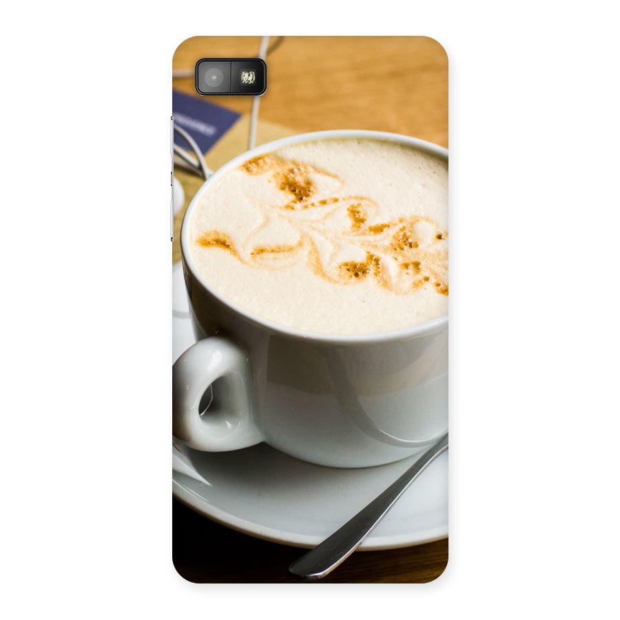 Morning Coffee Back Case for Blackberry Z10