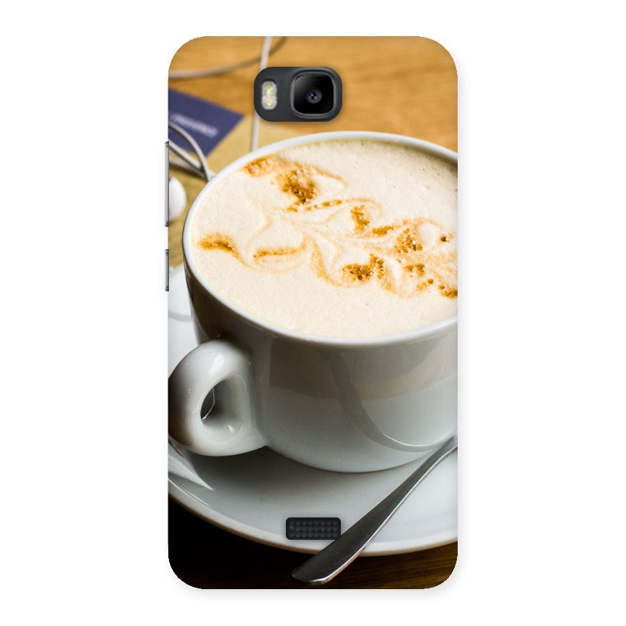 Morning Coffee Back Case for Honor Bee