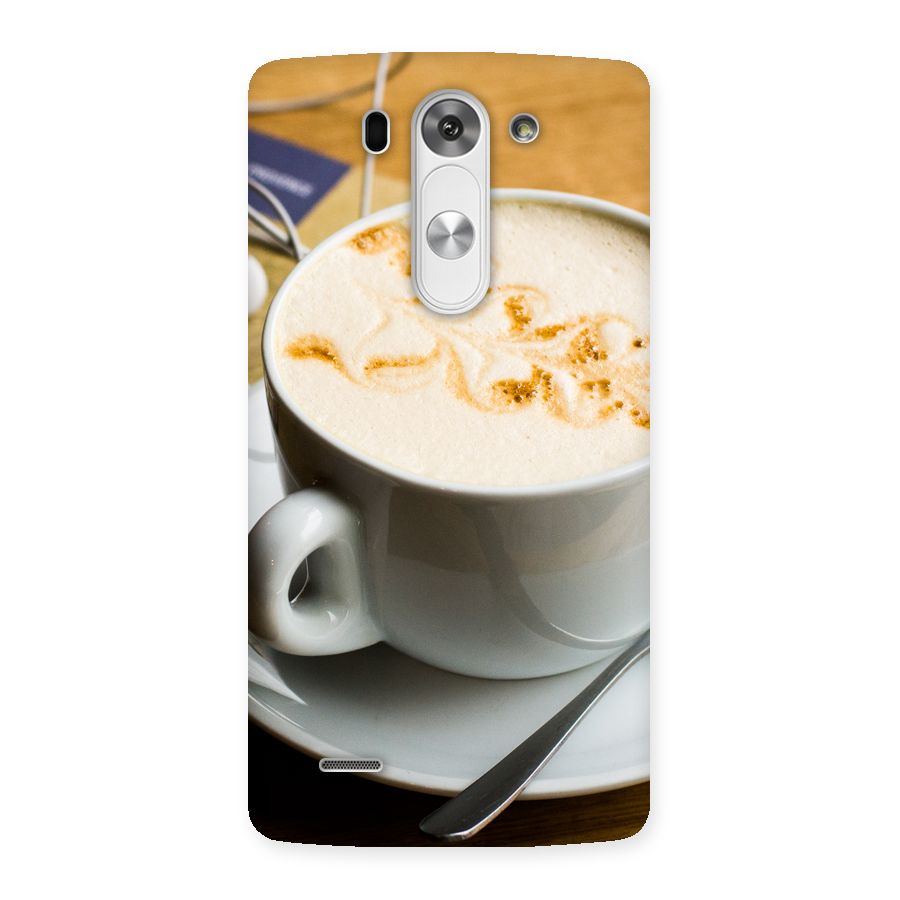 Morning Coffee Back Case for LG G3 Beat