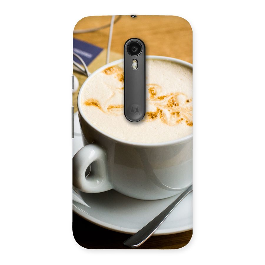 Morning Coffee Back Case for Moto G3