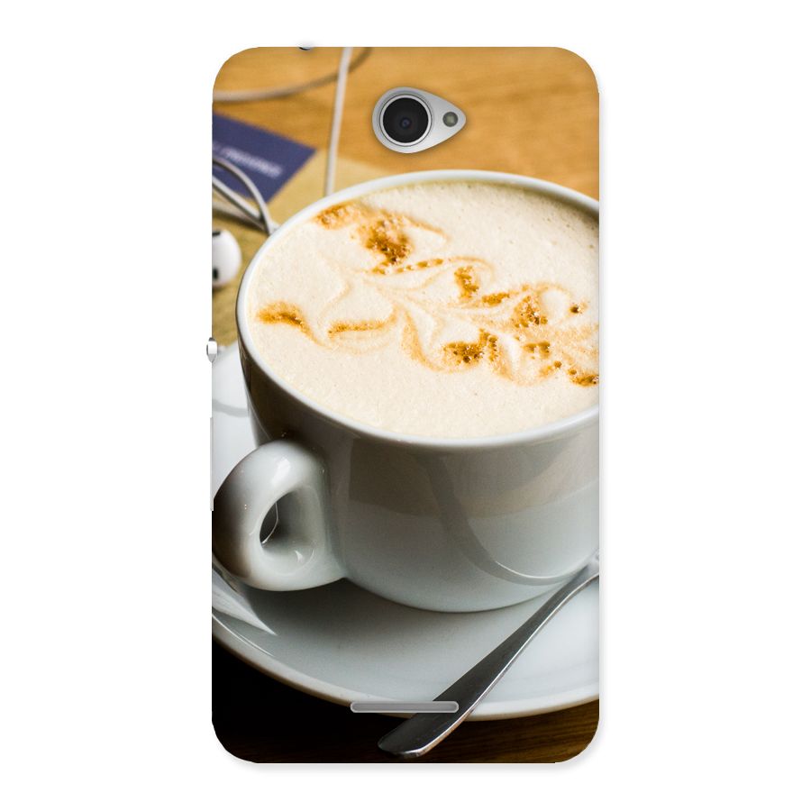 Morning Coffee Back Case for Sony Xperia E4