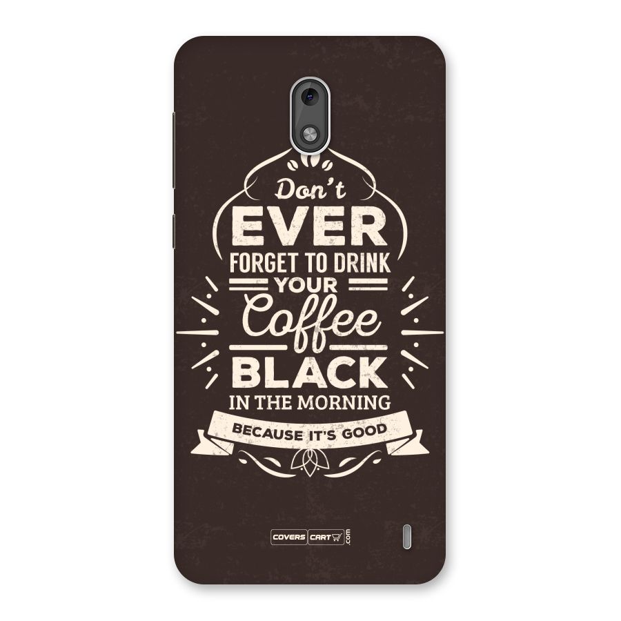 Morning Coffee Love Back Case for Nokia 2