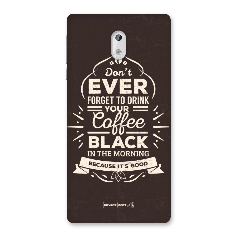 Morning Coffee Love Back Case for Nokia 3