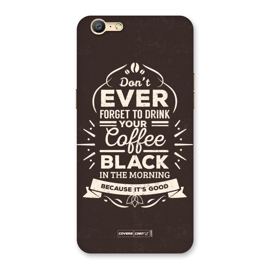 Morning Coffee Love Back Case for Oppo A57
