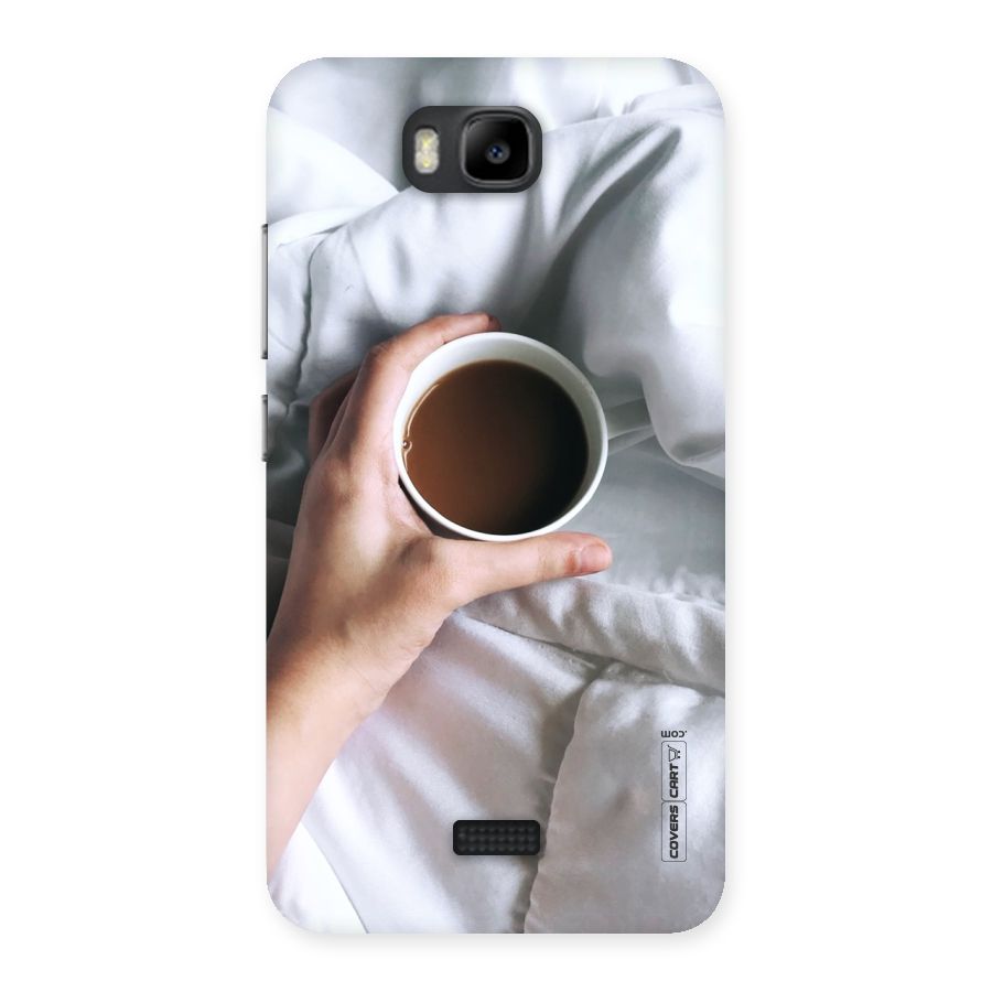 Morning Mocha Back Case for Honor Bee