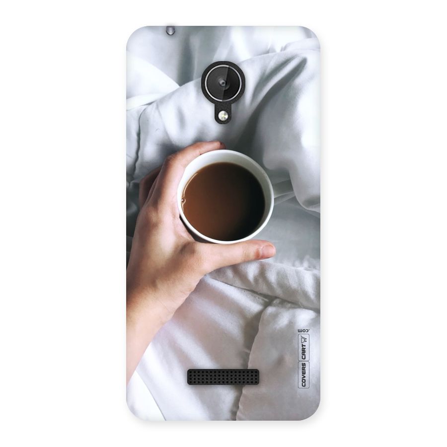 Morning Mocha Back Case for Micromax Canvas Spark Q380
