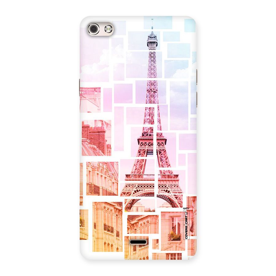 Mosiac City Back Case for Micromax Canvas Silver 5