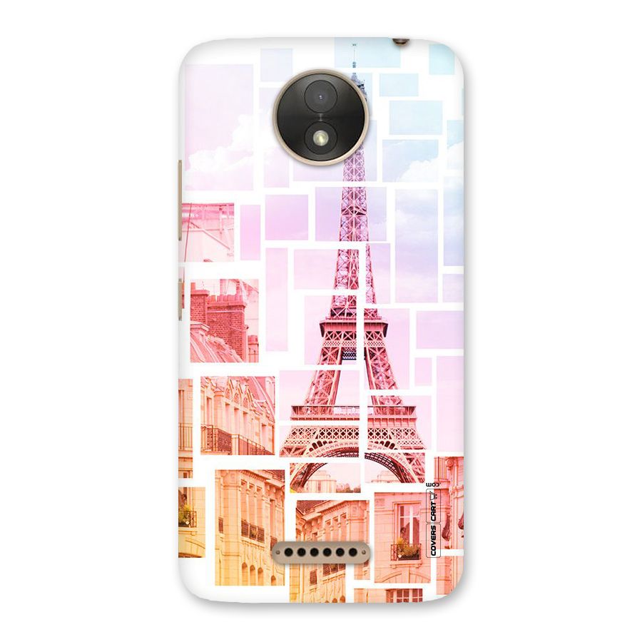 Mosiac City Back Case for Moto C Plus