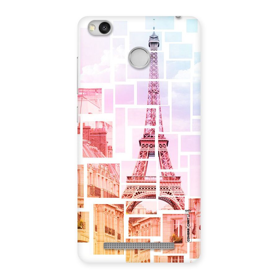 Mosiac City Back Case for Redmi 3S Prime
