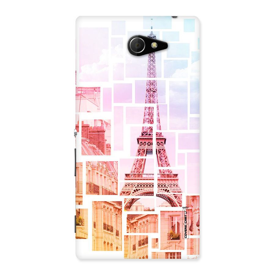 Mosiac City Back Case for Sony Xperia M2