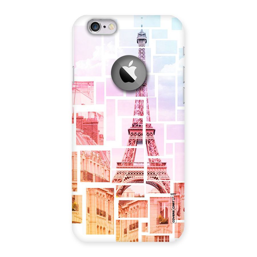 Mosiac City Back Case for iPhone 6 Logo Cut