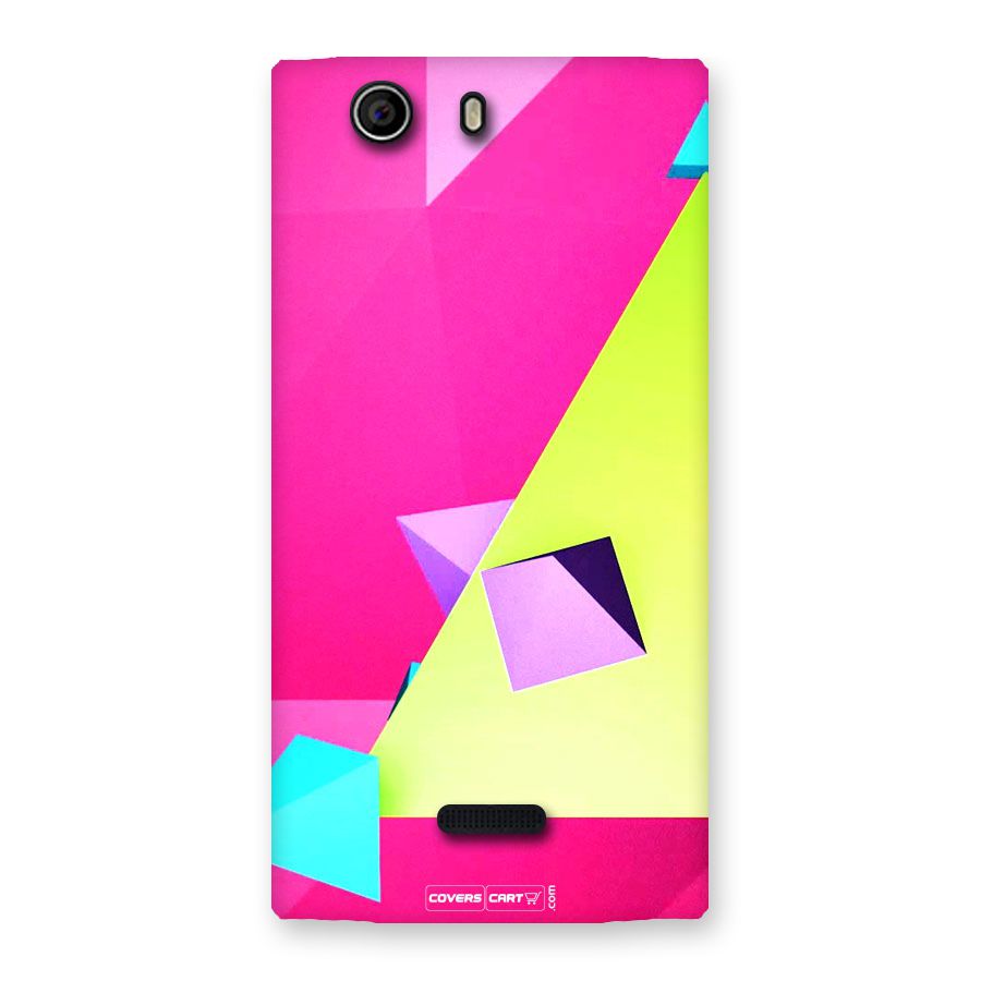 Motion Triangles Back Case for Canvas Nitro 2 E311