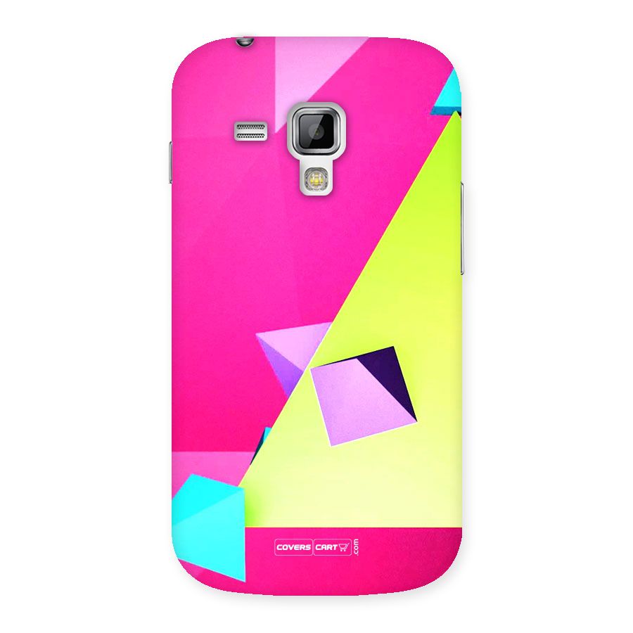Motion Triangles Back Case for Galaxy S Duos