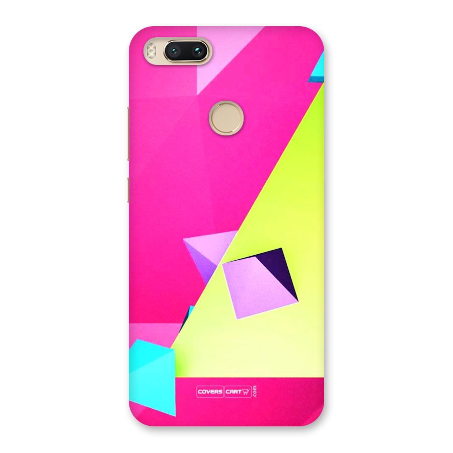 Motion Triangles Back Case for Mi A1