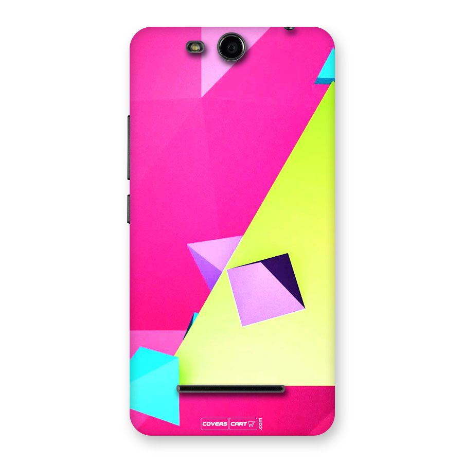 Motion Triangles Back Case for Micromax Canvas Juice 3 Q392
