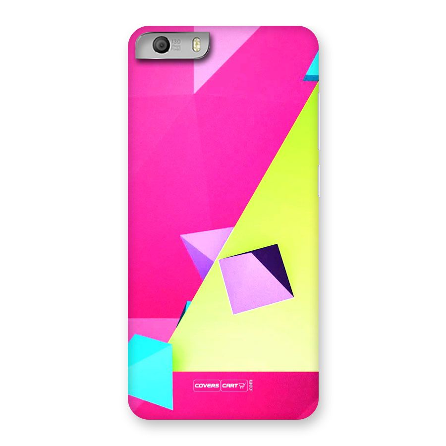 Motion Triangles Back Case for Micromax Canvas Knight 2