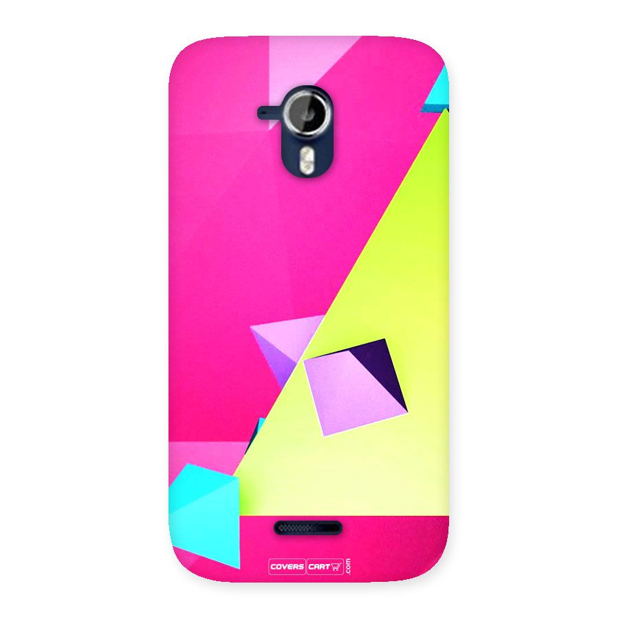 Motion Triangles Back Case for Micromax Canvas Magnus A117