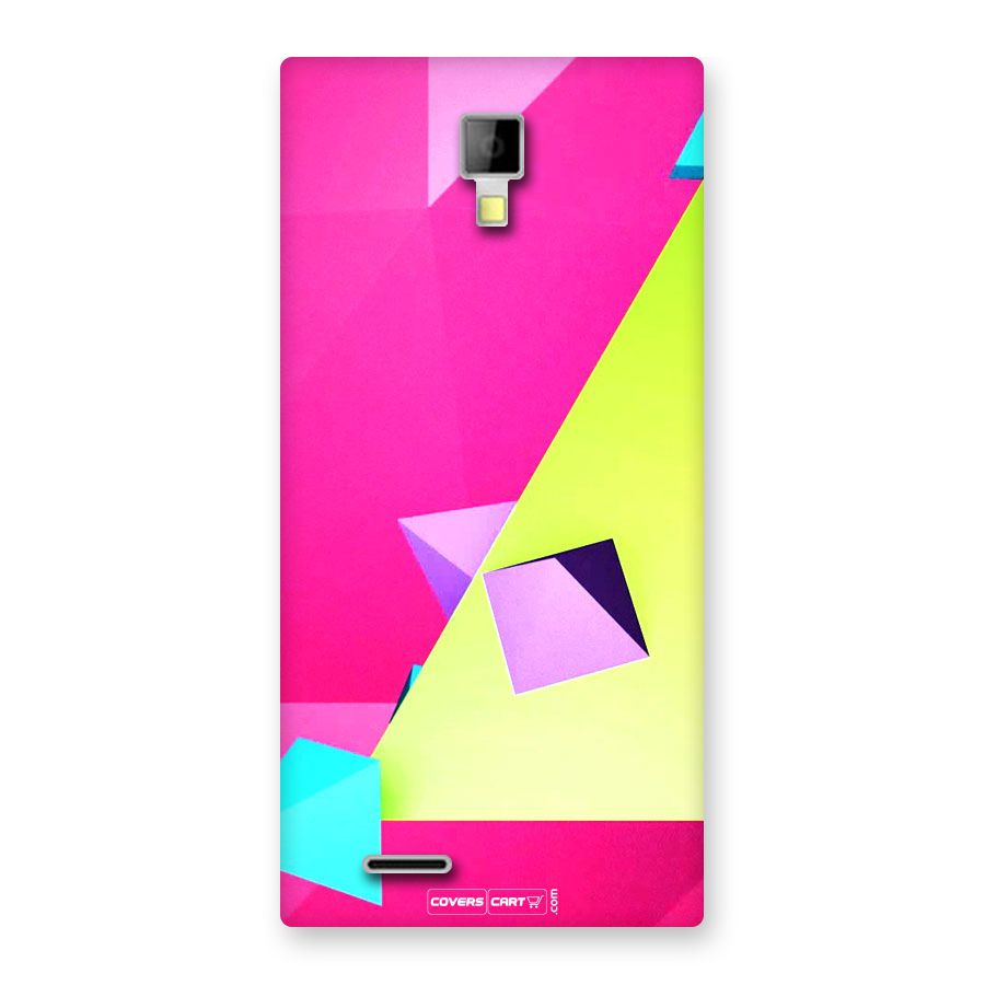 Motion Triangles Back Case for Micromax Canvas Xpress A99