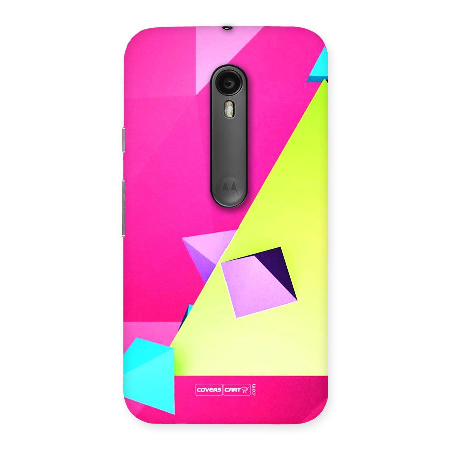 Motion Triangles Back Case for Moto G3