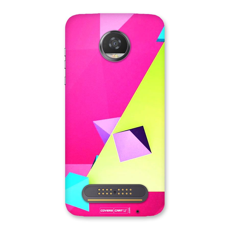 Motion Triangles Back Case for Moto Z2 Play