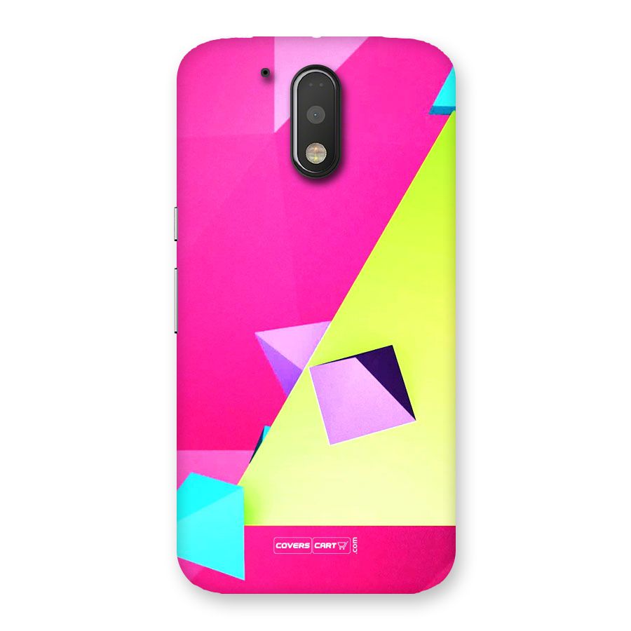 Motion Triangles Back Case for Motorola Moto G4