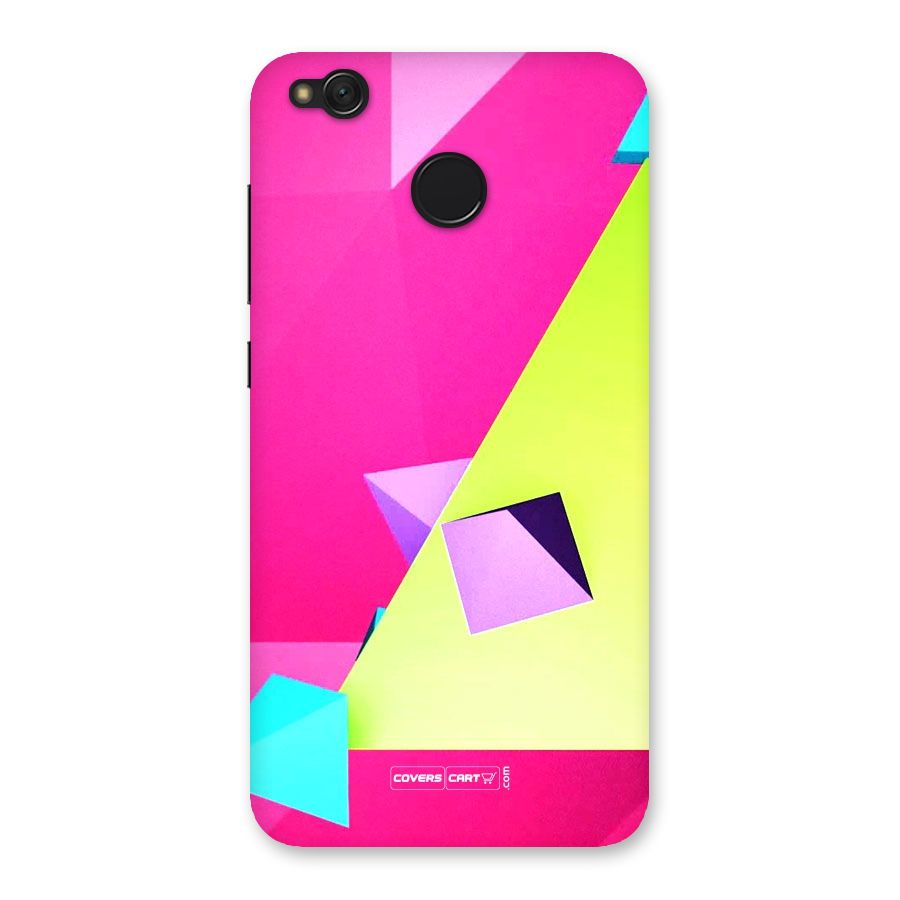 Motion Triangles Back Case for Redmi 4