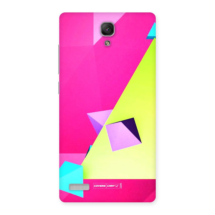 Motion Triangles Back Case for Redmi Note Prime