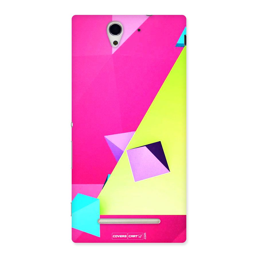 Motion Triangles Back Case for Sony Xperia C3