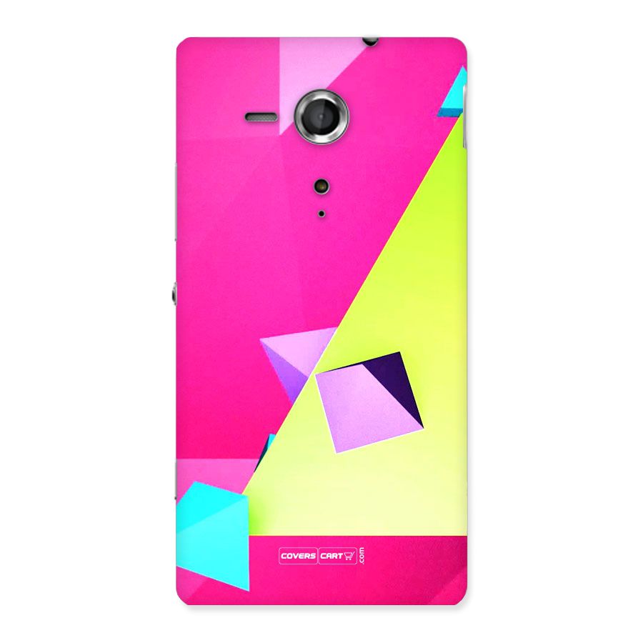 Motion Triangles Back Case for Sony Xperia SP