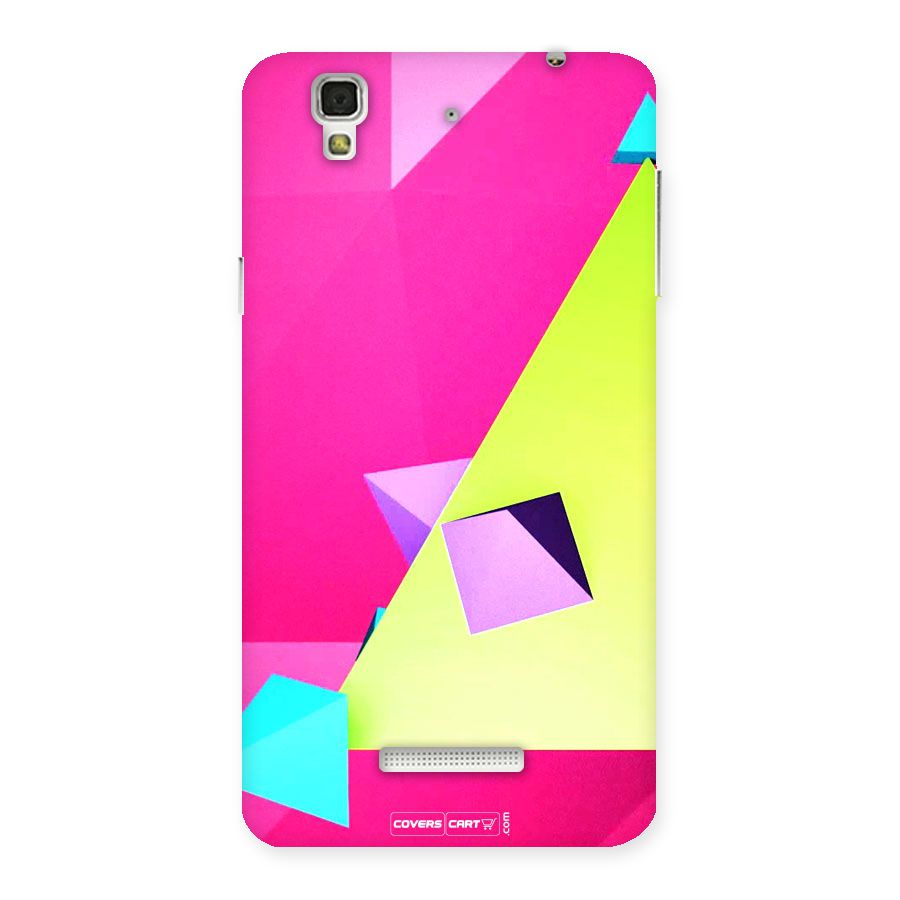 Motion Triangles Back Case for YU Yureka Plus