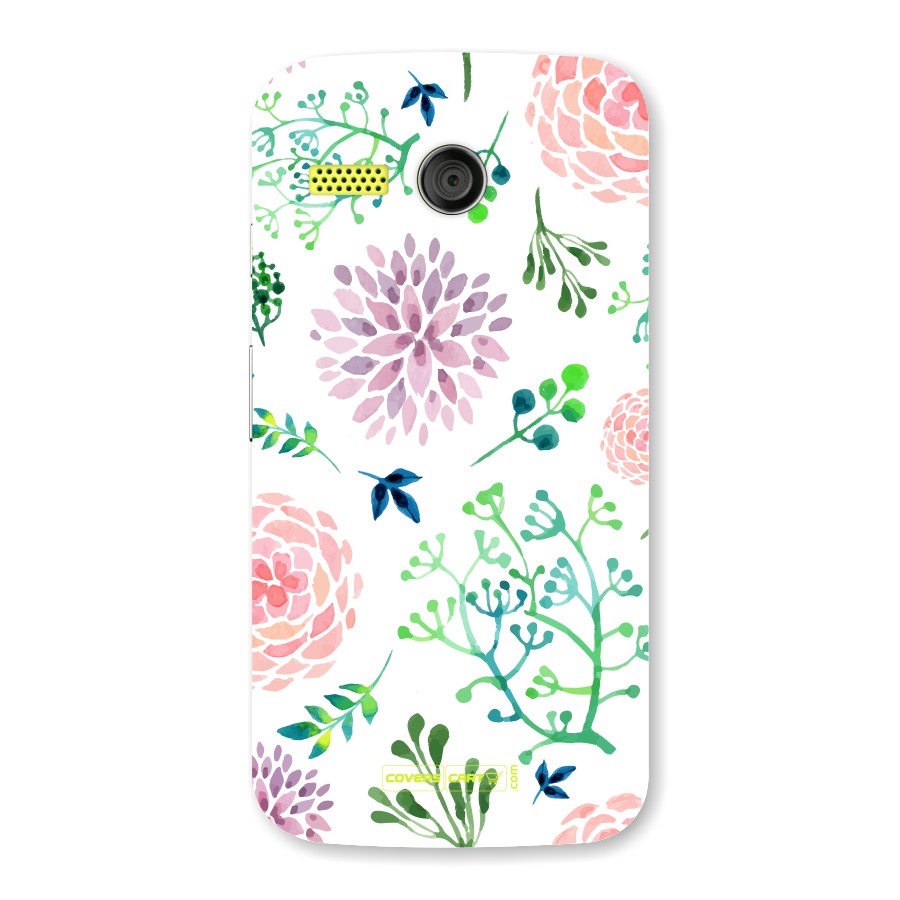 Fresh Floral Back Case for Moto G