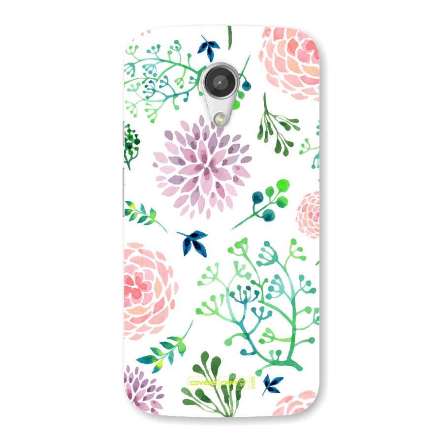Fresh Floral Back Case for Moto G2