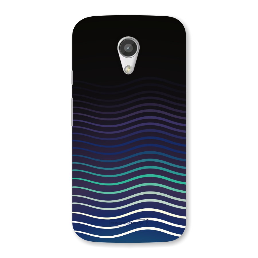 Wavy Stripes Back Case for Moto G2