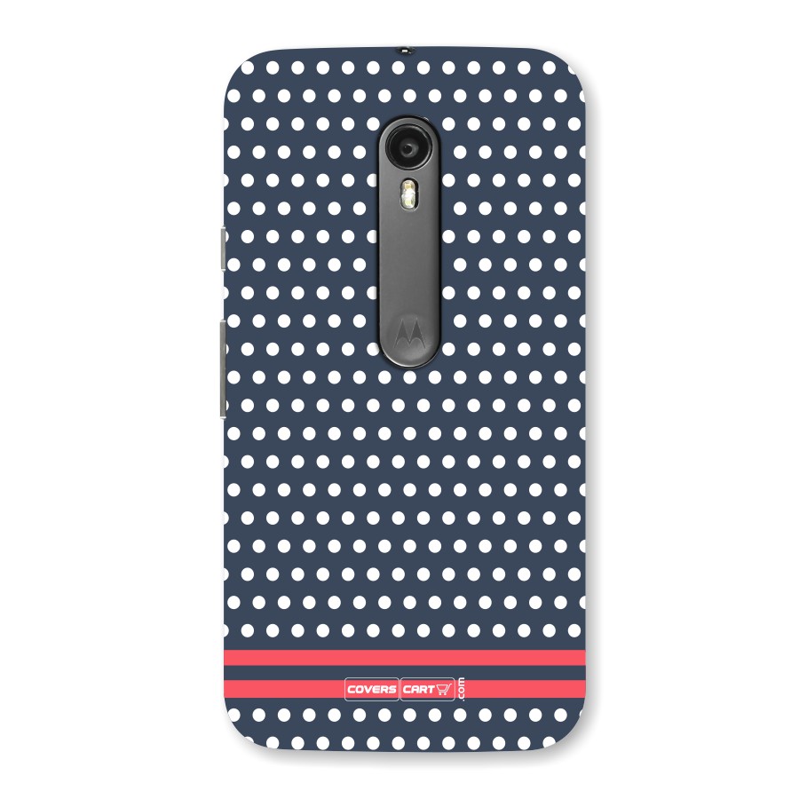 Polka Dots  Back Case for Moto G3