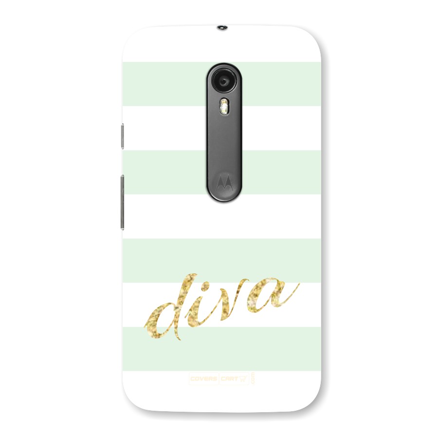 Diva Back Case for Moto G3