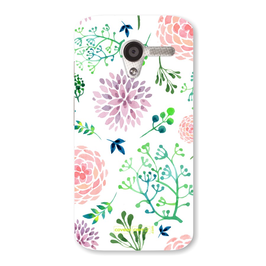 Fresh Floral Back Case for Moto X