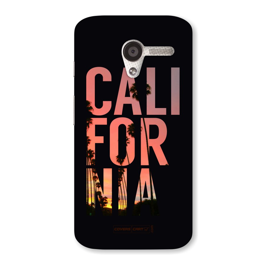California Back Case for Moto X