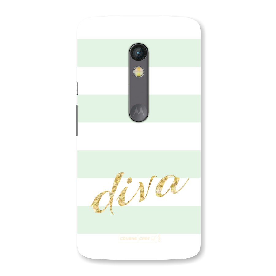 Diva Back Case for Moto X Play