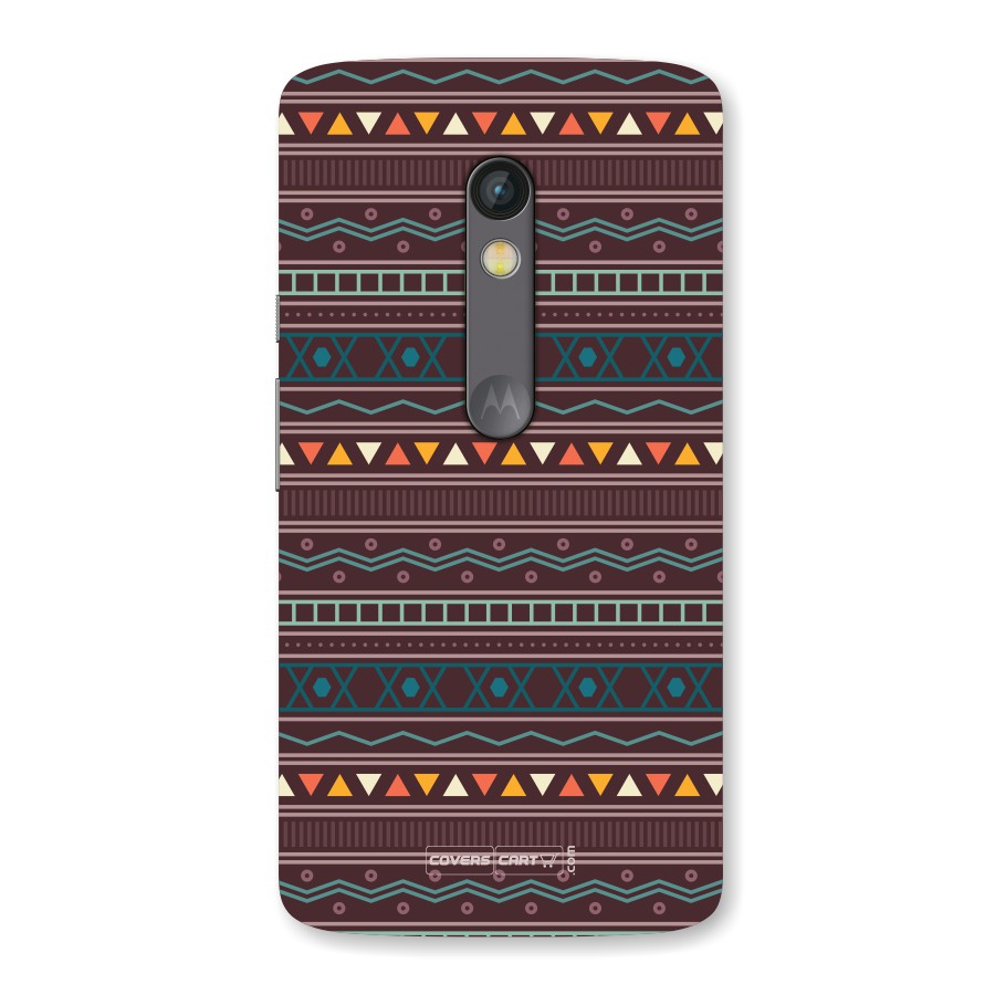 Classic Aztec Pattern Back Case for Moto X Play