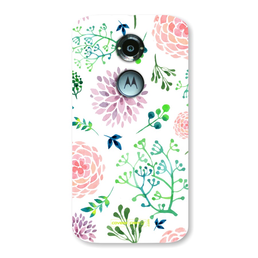 Fresh Floral Back Case for Moto X2