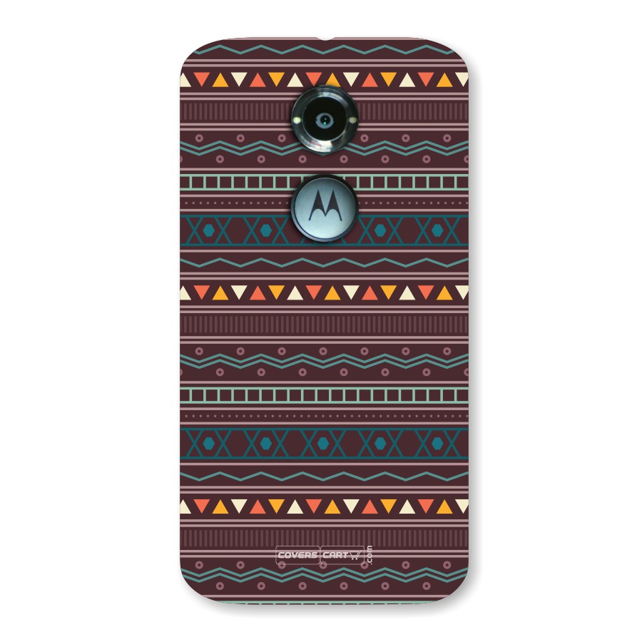 Classic Aztec Pattern Back Case for Moto X2
