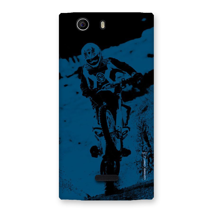 Moto Combat Back Case for Canvas Nitro 2 E311