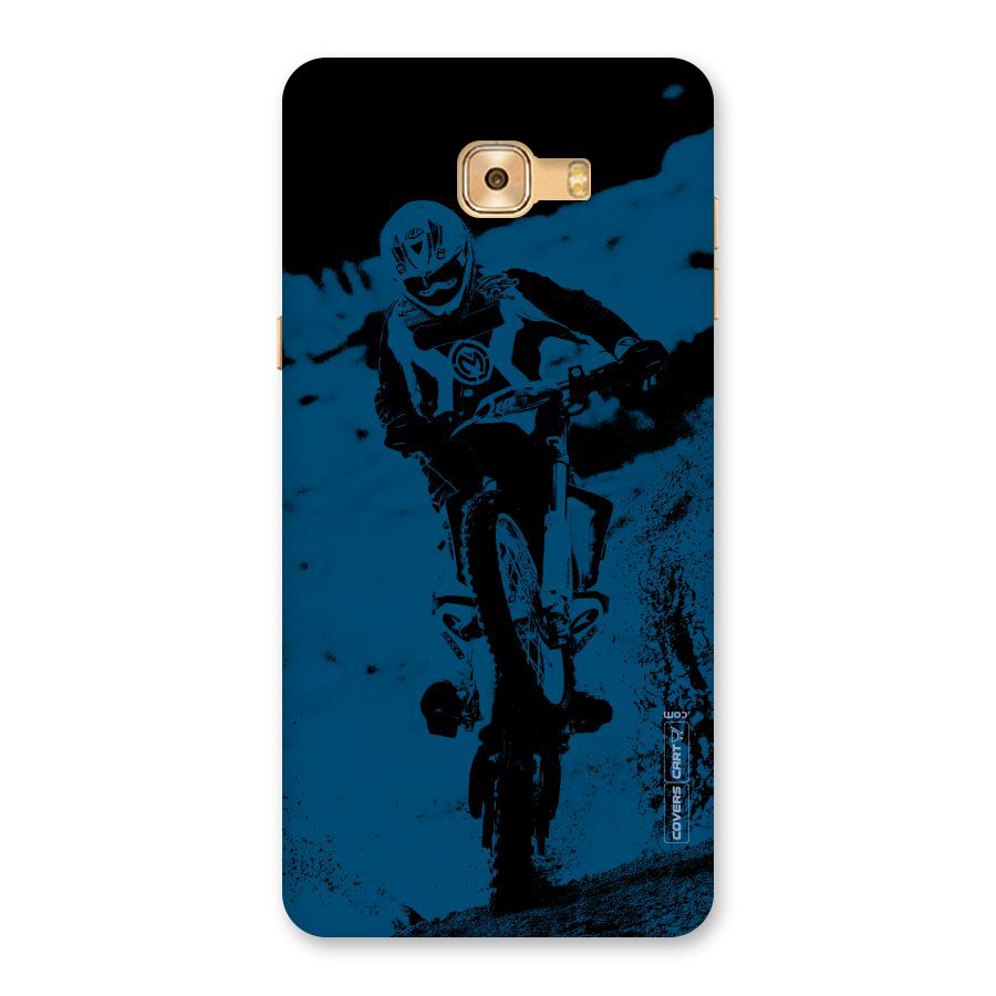 Moto Combat Back Case for Galaxy C9 Pro